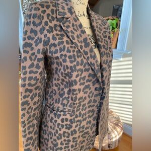Dimora Leopard Print Blazer